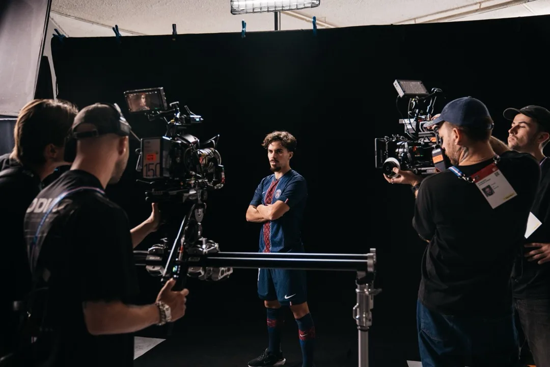 PSG men's squad — stadium shoot