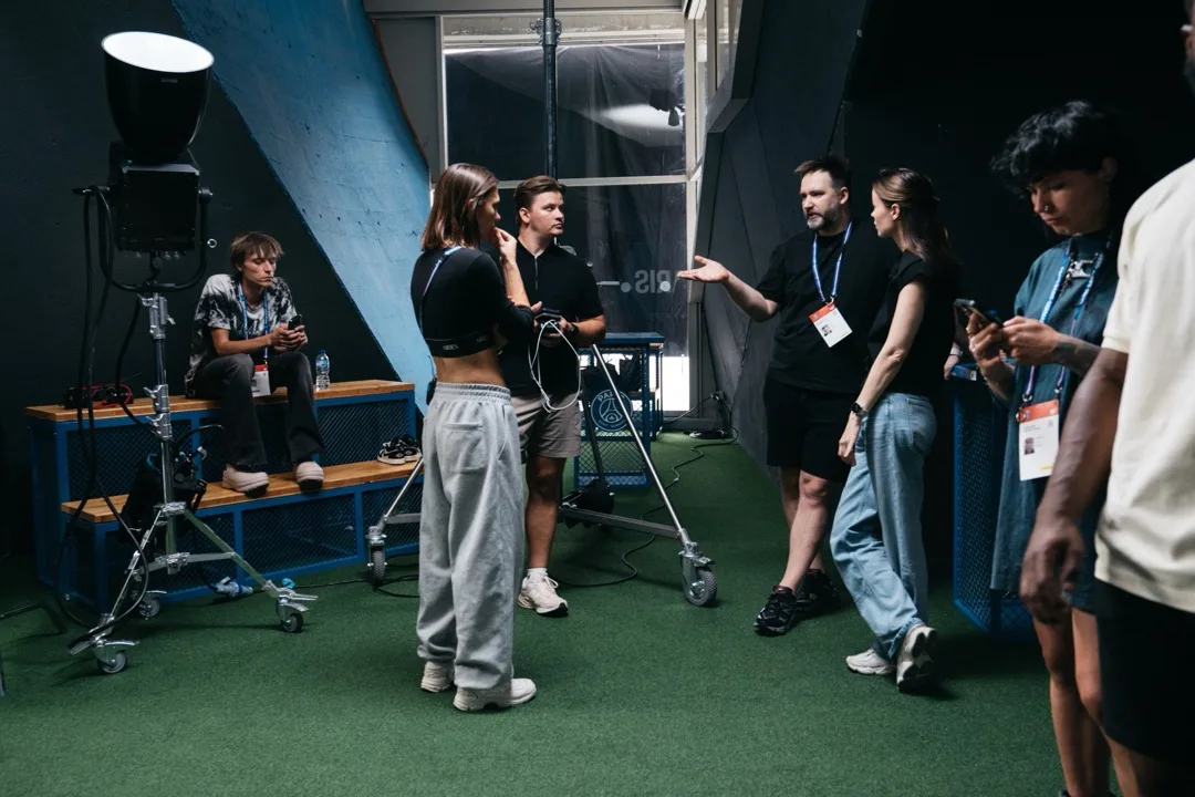 PSG women's squad — stadium shoot