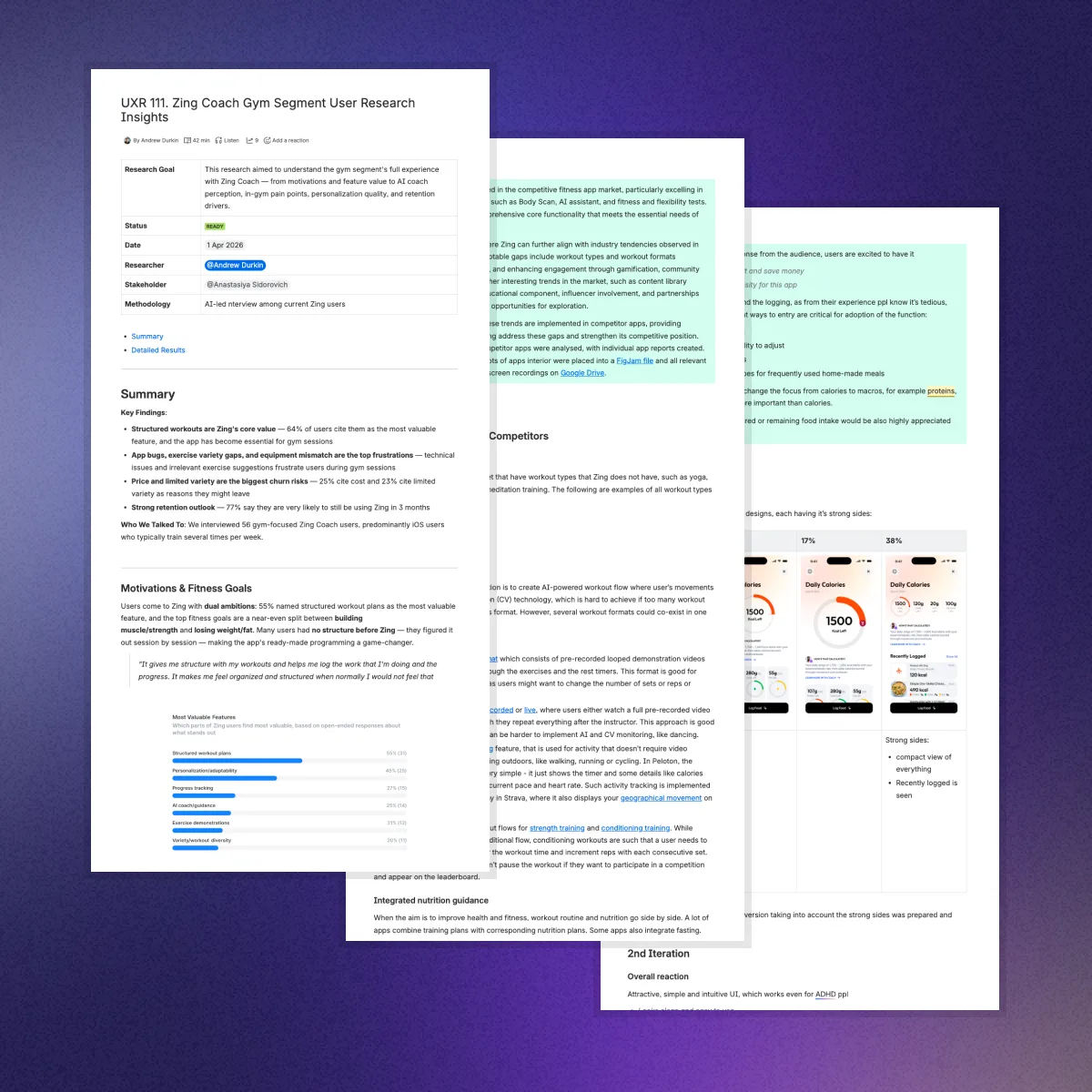 Research system overview — report structure, templates, and operations dashboard